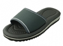 Grey sauna slippers