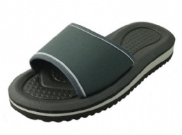 Grey sauna slippers