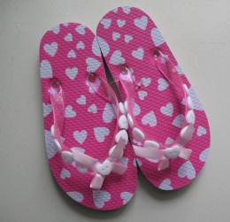 Girl flip flops