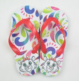 Colorful Girl flip flops