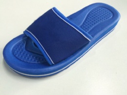 Blue sauna slippers