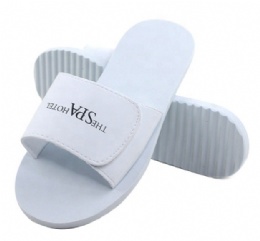 Anti slip washable luxury hotel spa slippers